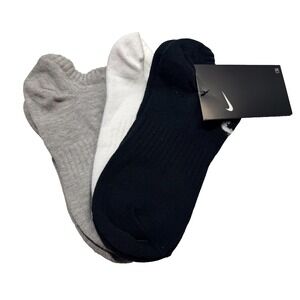 Nike Everyday Cushion Athletic Performance No Show Training Socks 3 Pack Men's